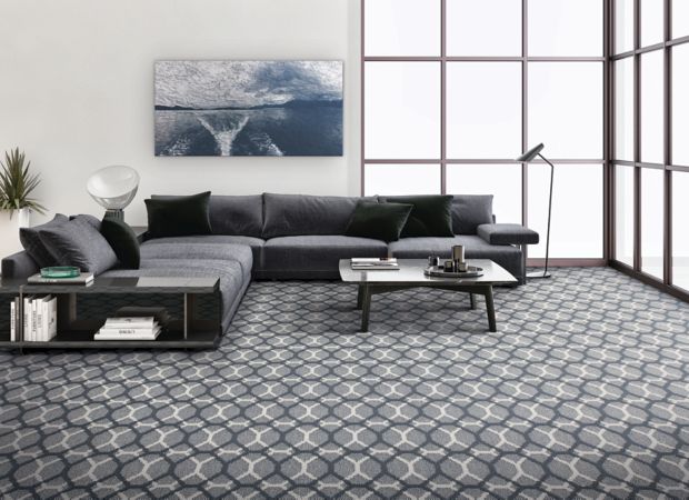 Majestic Vision in Misty Reflections Carpet