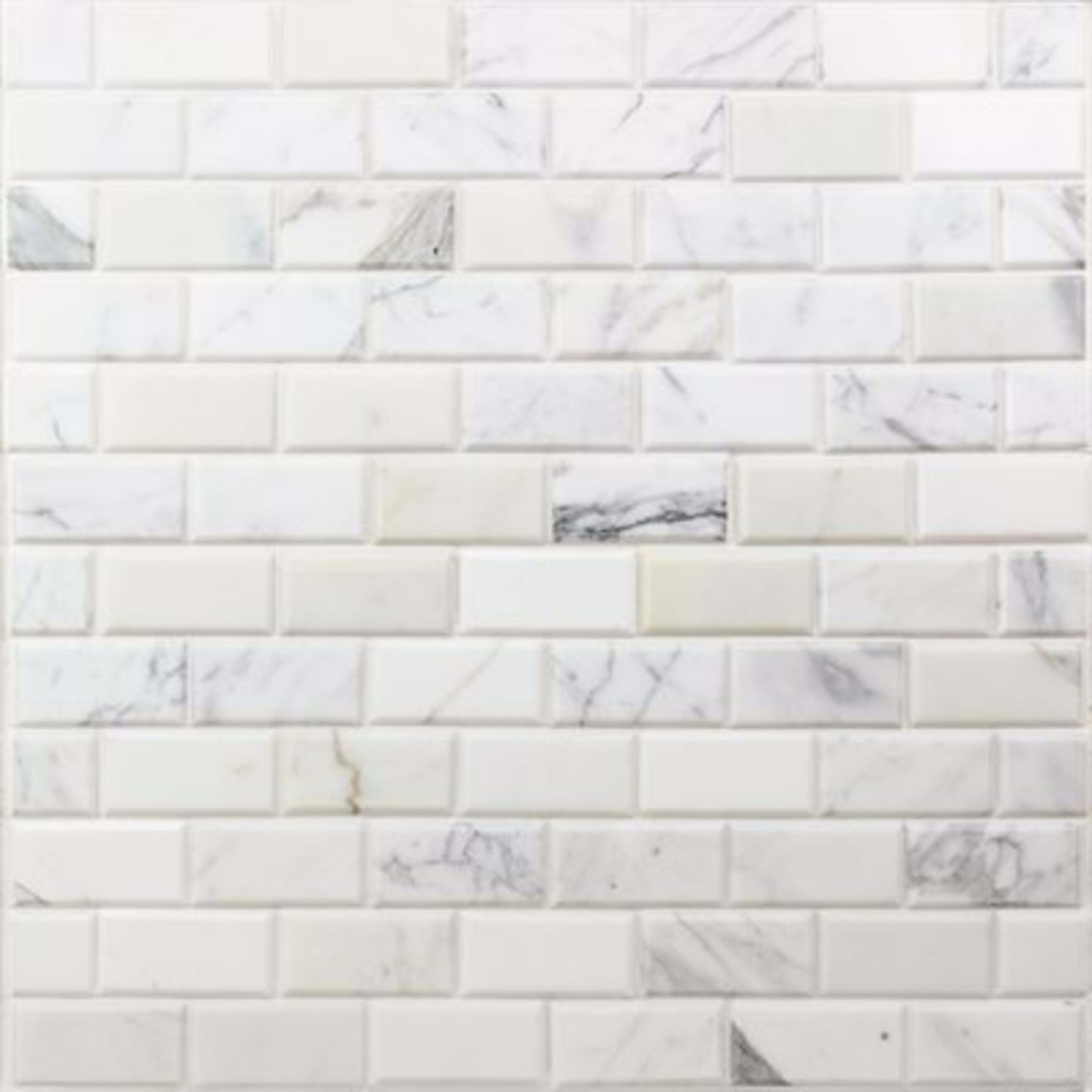 Calacatta in Close Out - Calacatta 2x4 Beveled Natural Stone