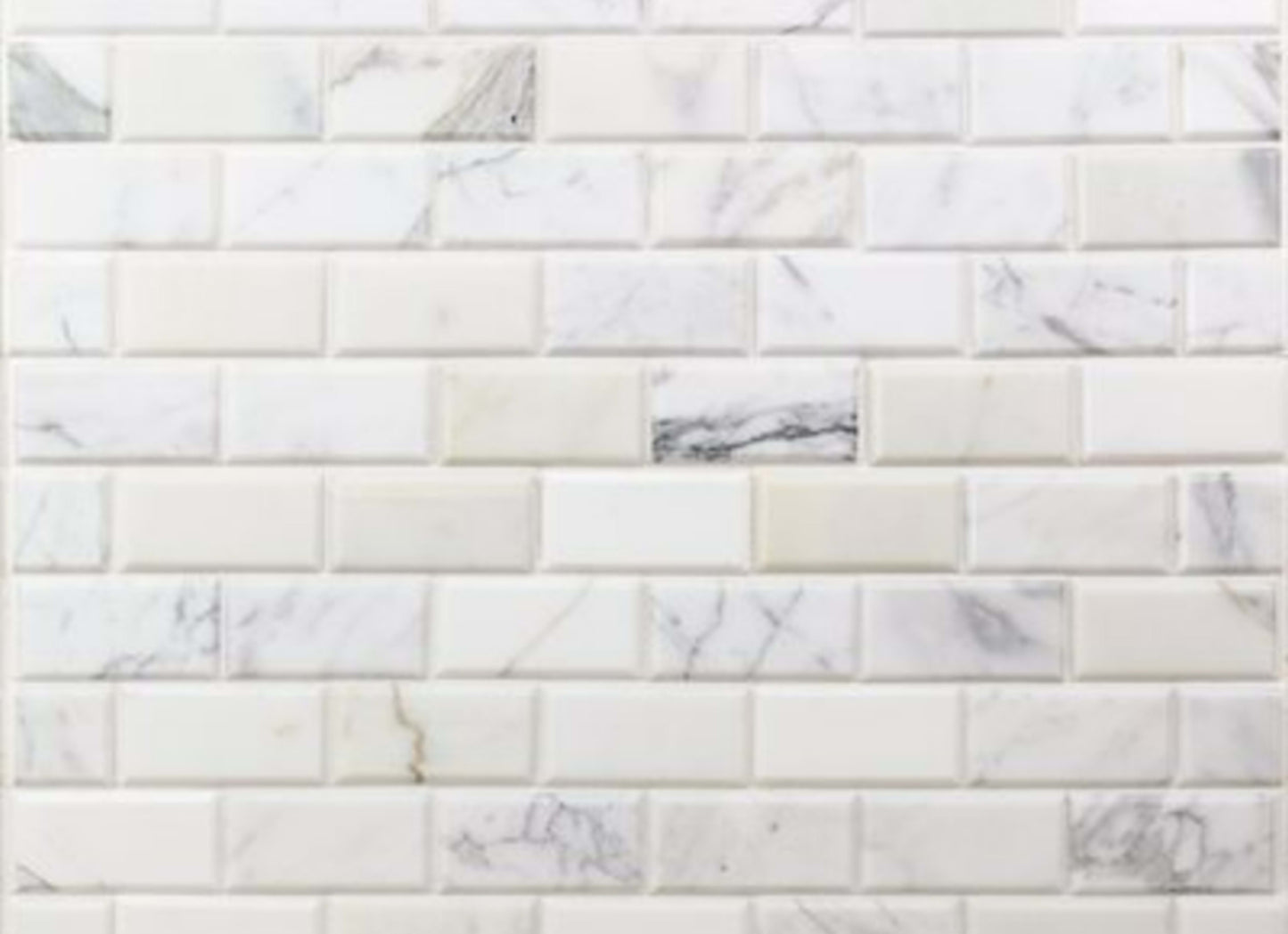 Calacatta in Close Out - Calacatta 2x4 Beveled