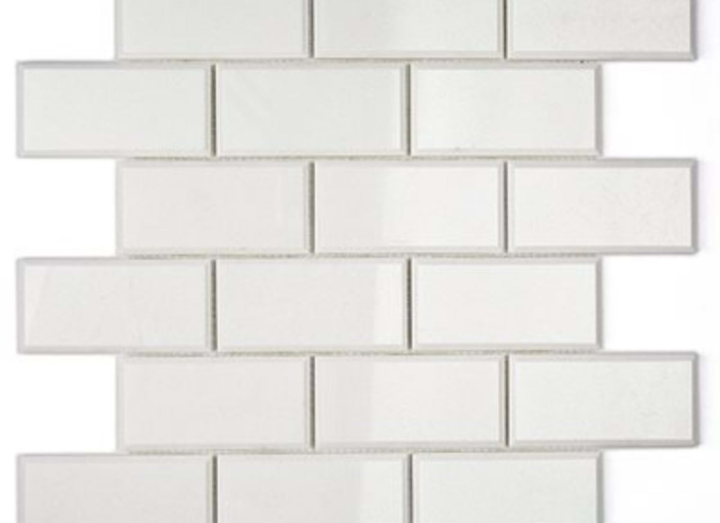 White Thassos in White Thassos Beveled Edge 3x6 Polished