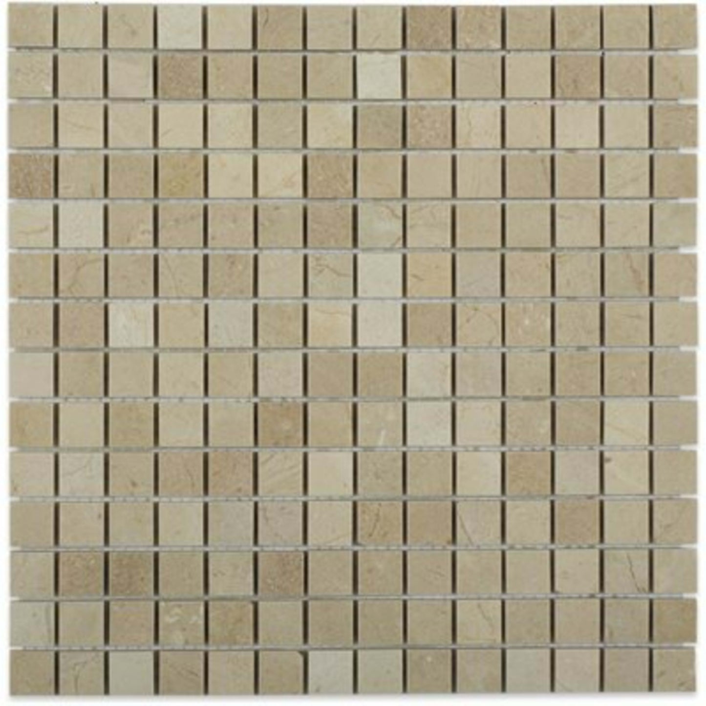 Crema Marfil in Crema Marfil 2x4 Beveled Brick
