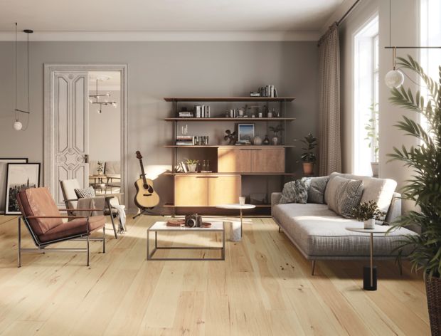 Cascade Hills in Pale Honey Hickory Hardwood