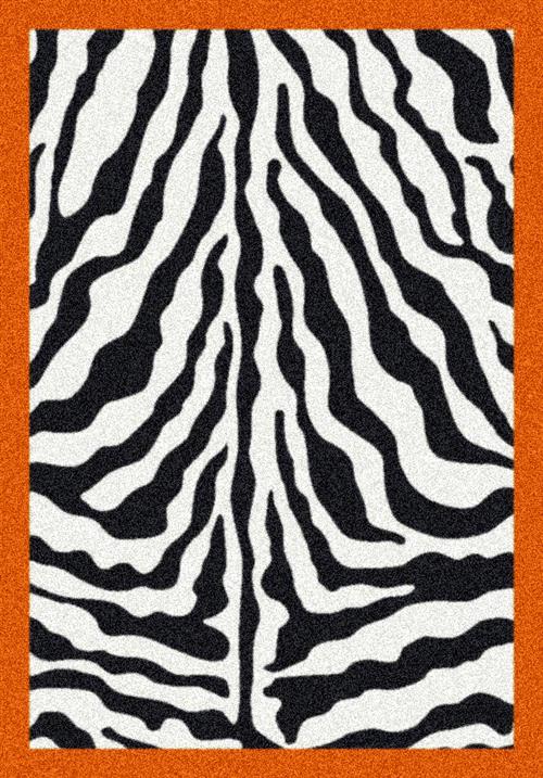 Zebra Glam-Tangerine