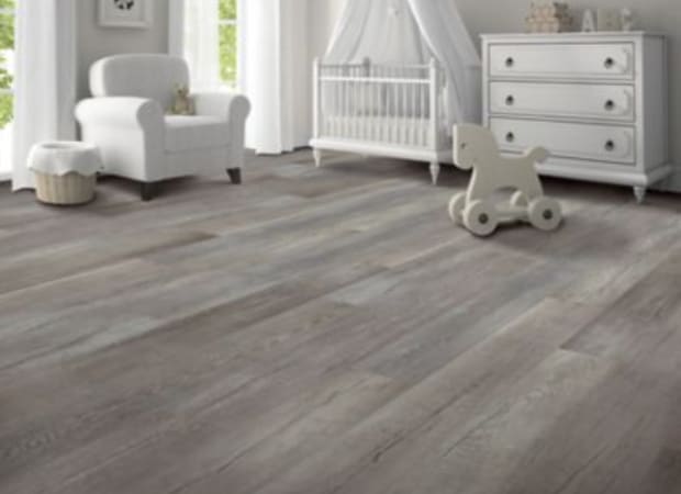 Ma May Street in Worn Gray Luxury Vinyl