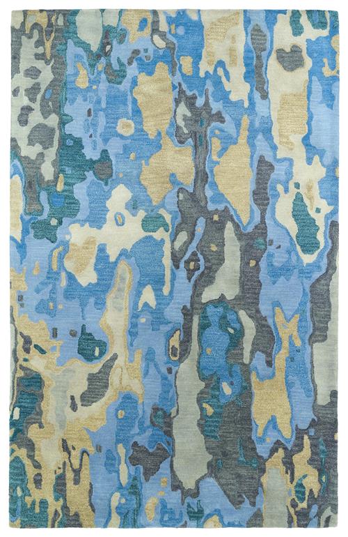 Brushstrokes Collection-BRS05-17-Blue