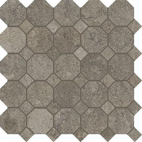 Bella Vista in Smoke - 12x12 Mosaic Tile