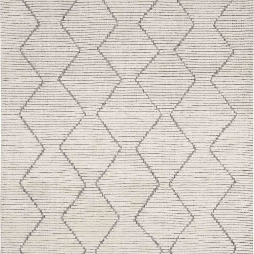 Beni Black/White in Black/White 6'X9' Area Rugs