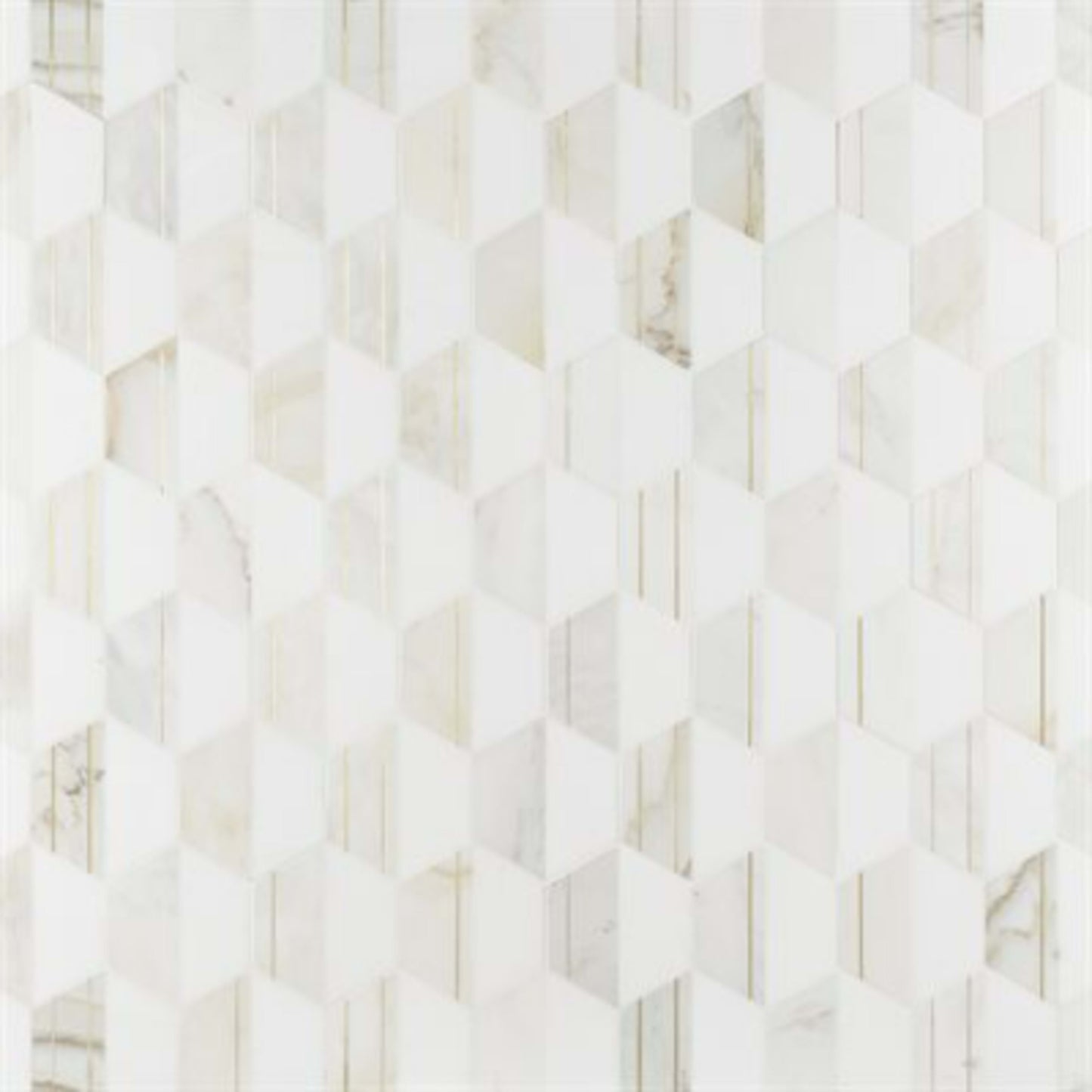 Causeway in White Thassos Black Jade Brass