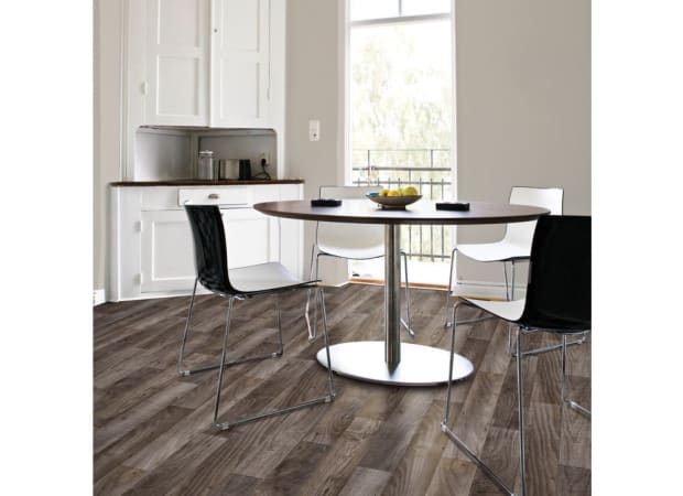 Elan Peak in Blue Metal Vinyl Sheet Goods