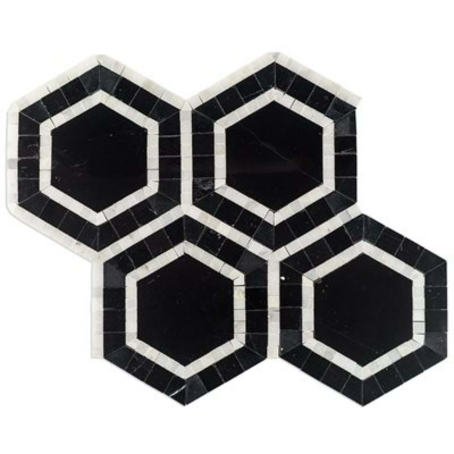 Metrology in Nero Statuary Nero Natural Stone