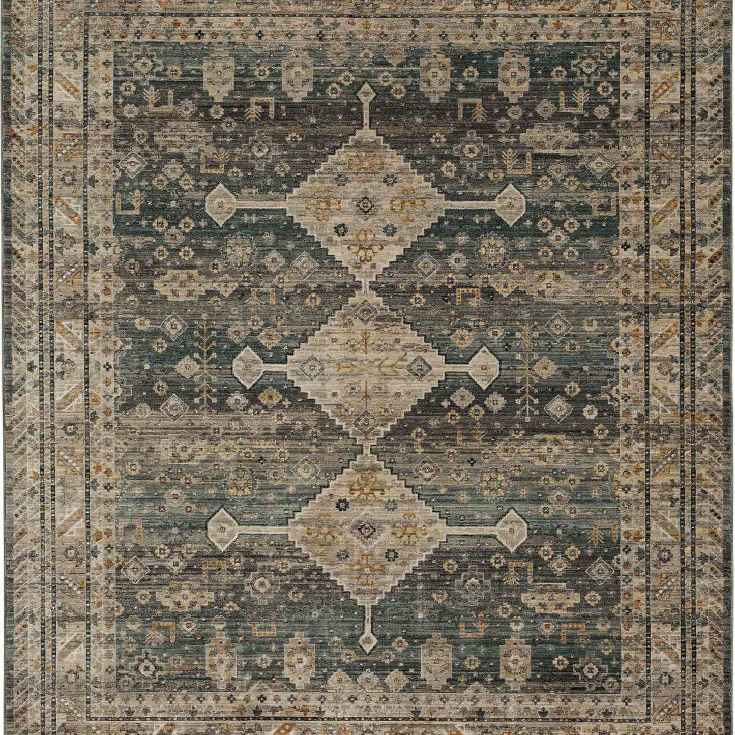 Milo Grey in Grey 9'X12'2" Area Rugs