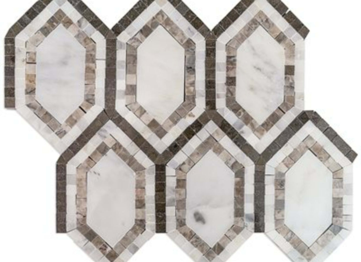 New Era in Asian Black Long Hexagon With Asian Statuary