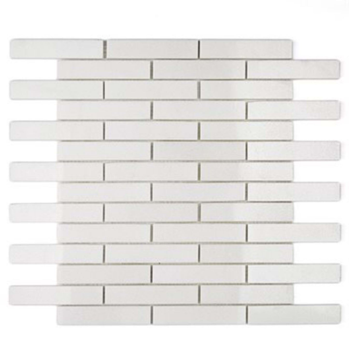 White Thassos in White Thassos Beveled Edge 3x6 Polished