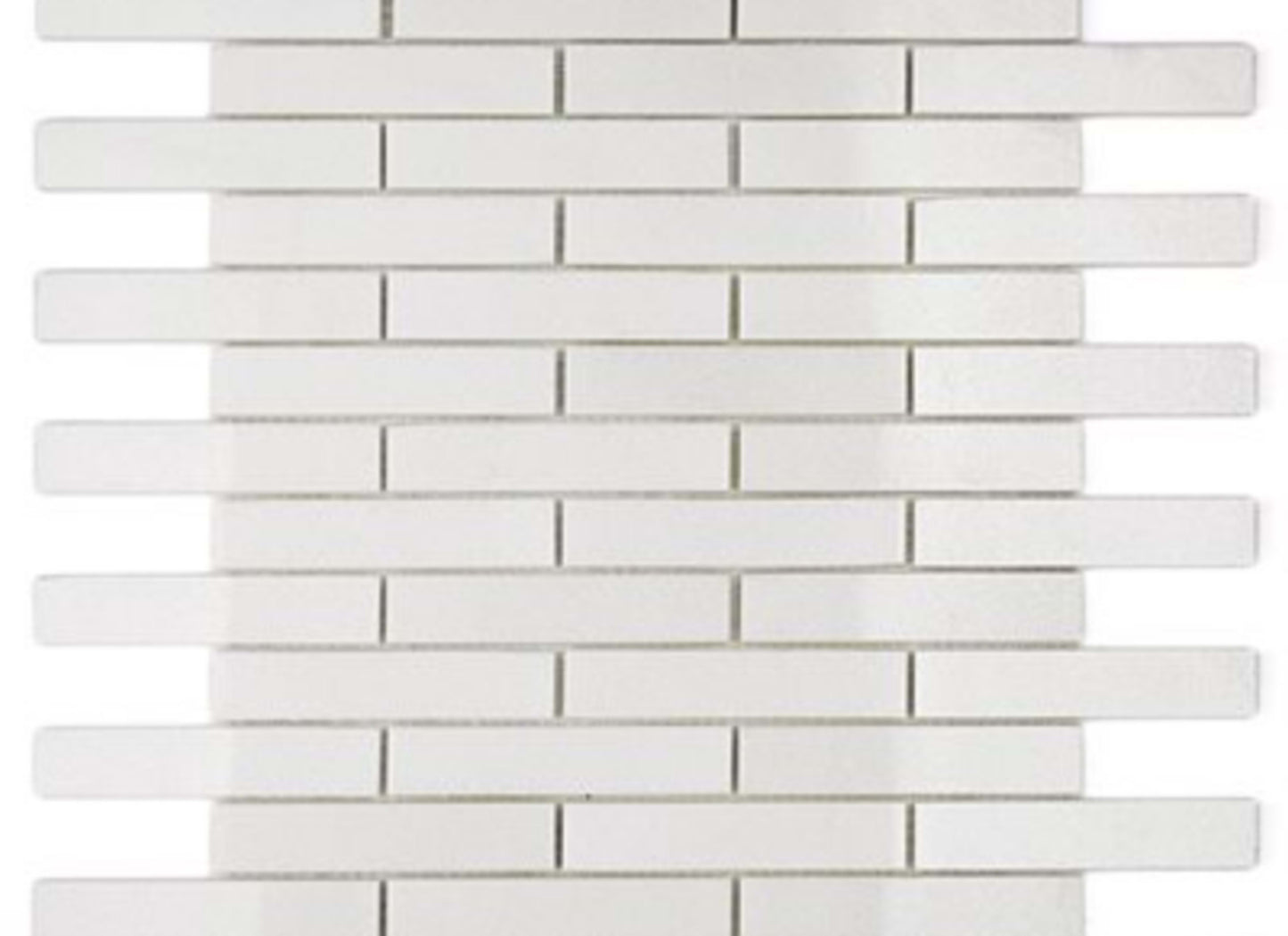 White Thassos in White Thassos Beveled Edge 3x6 Polished