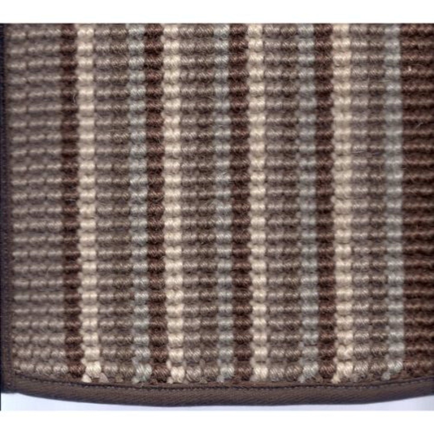 Palm/Natural Collection - Palm Fibre in Fibre Stripes Neutrals Carpet