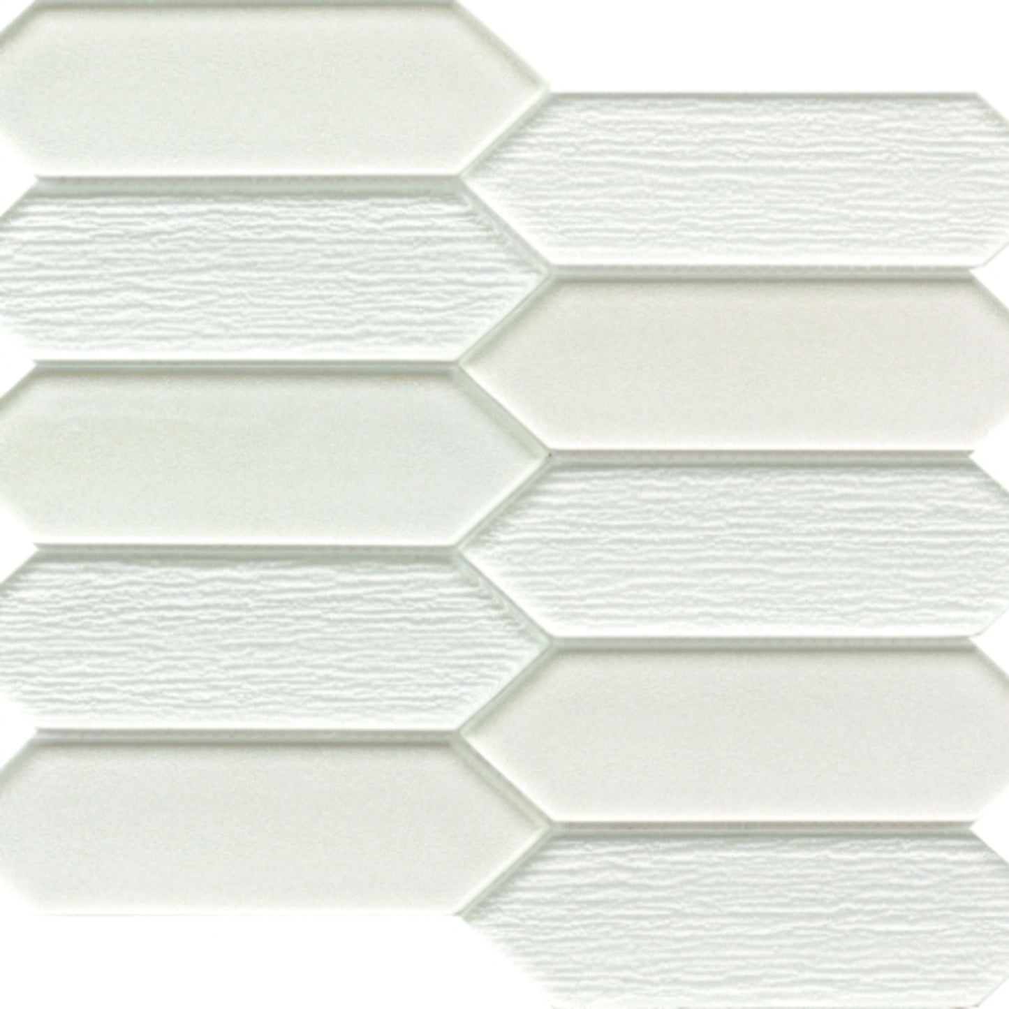 Picket in Silver 11" X 12" Mosaic Mesh