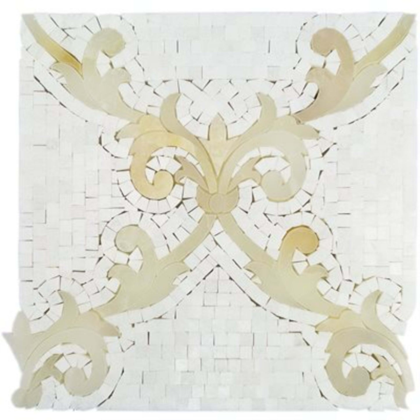 Regalia in White Thassos White Onyx Natural Stone