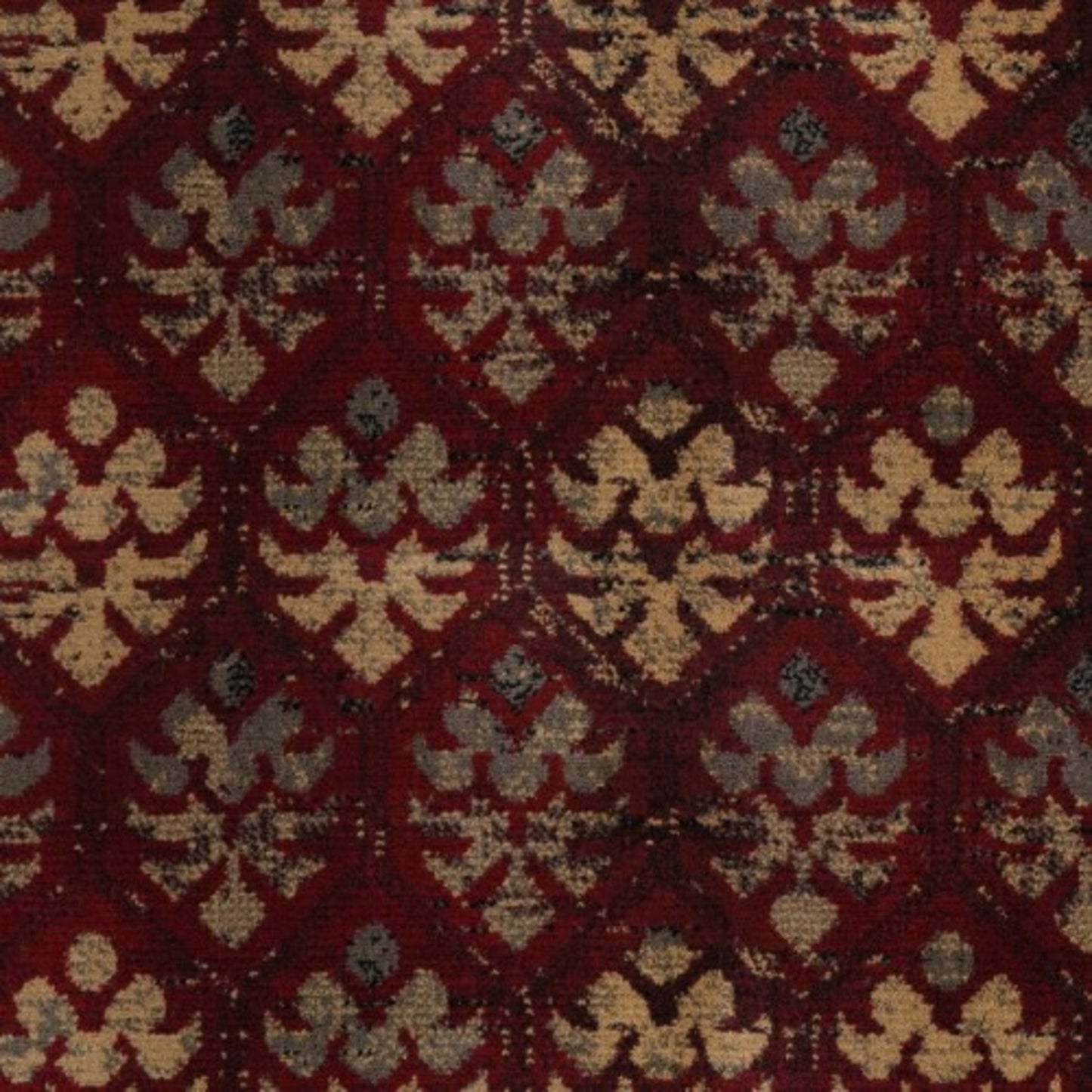 Regal Treasures in Crimson Carpet