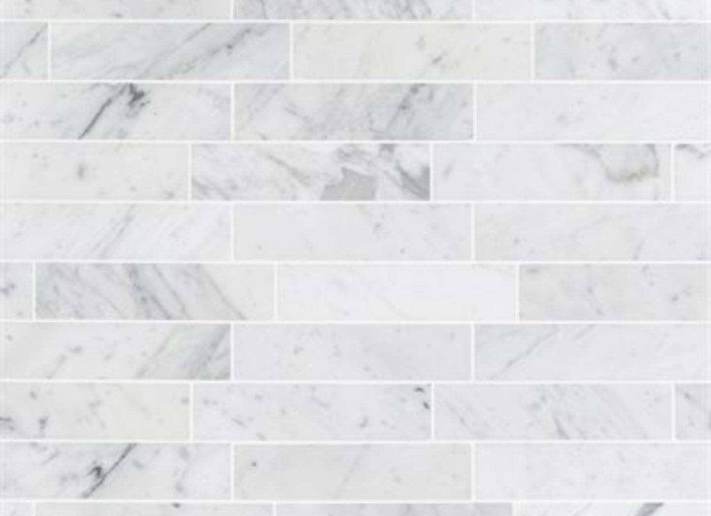 Stone Brush in White Carrara