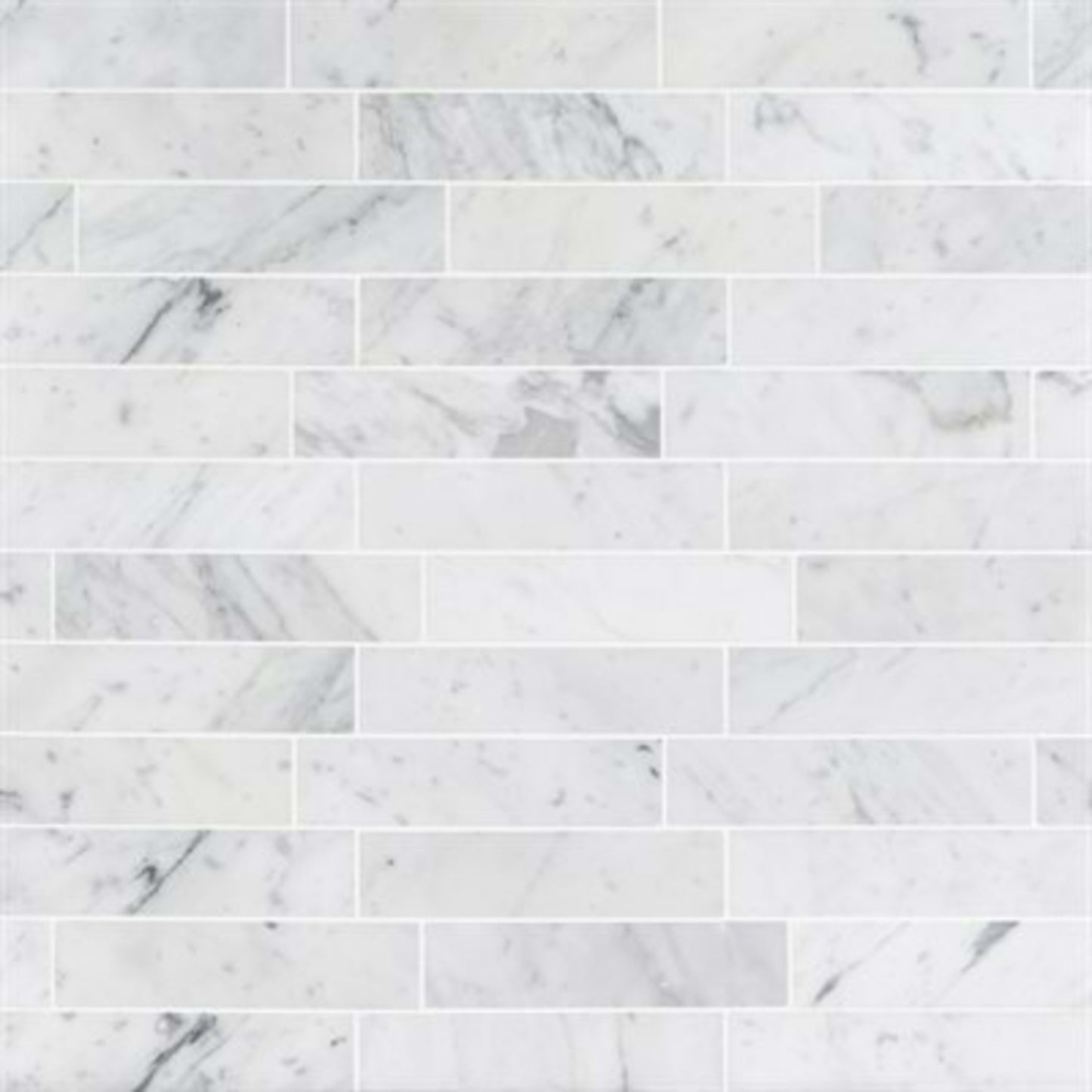 Stone Brush in White Carrara Natural Stone