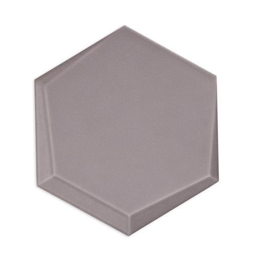 Hexagono in Cuna Blanco Matte