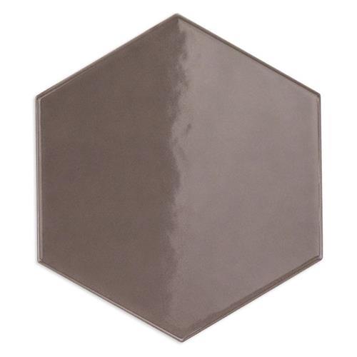 Hexagono in Cuna Blanco Matte