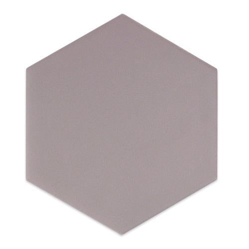 Hexagono in Cuna Blanco Matte