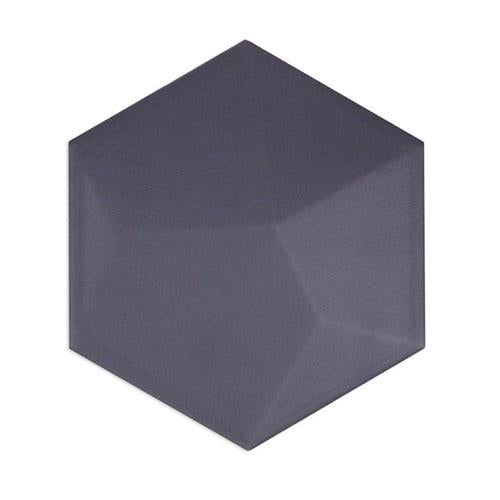 Hexagono in Cuna Blanco Matte