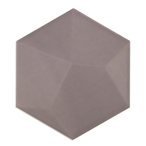 Hexagono in Cuna Blanco Matte