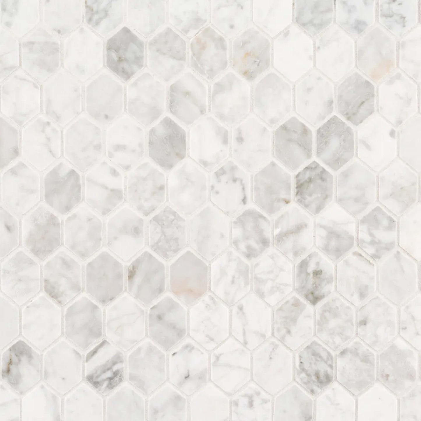 Twinkle Mosaic in White Natural Stone