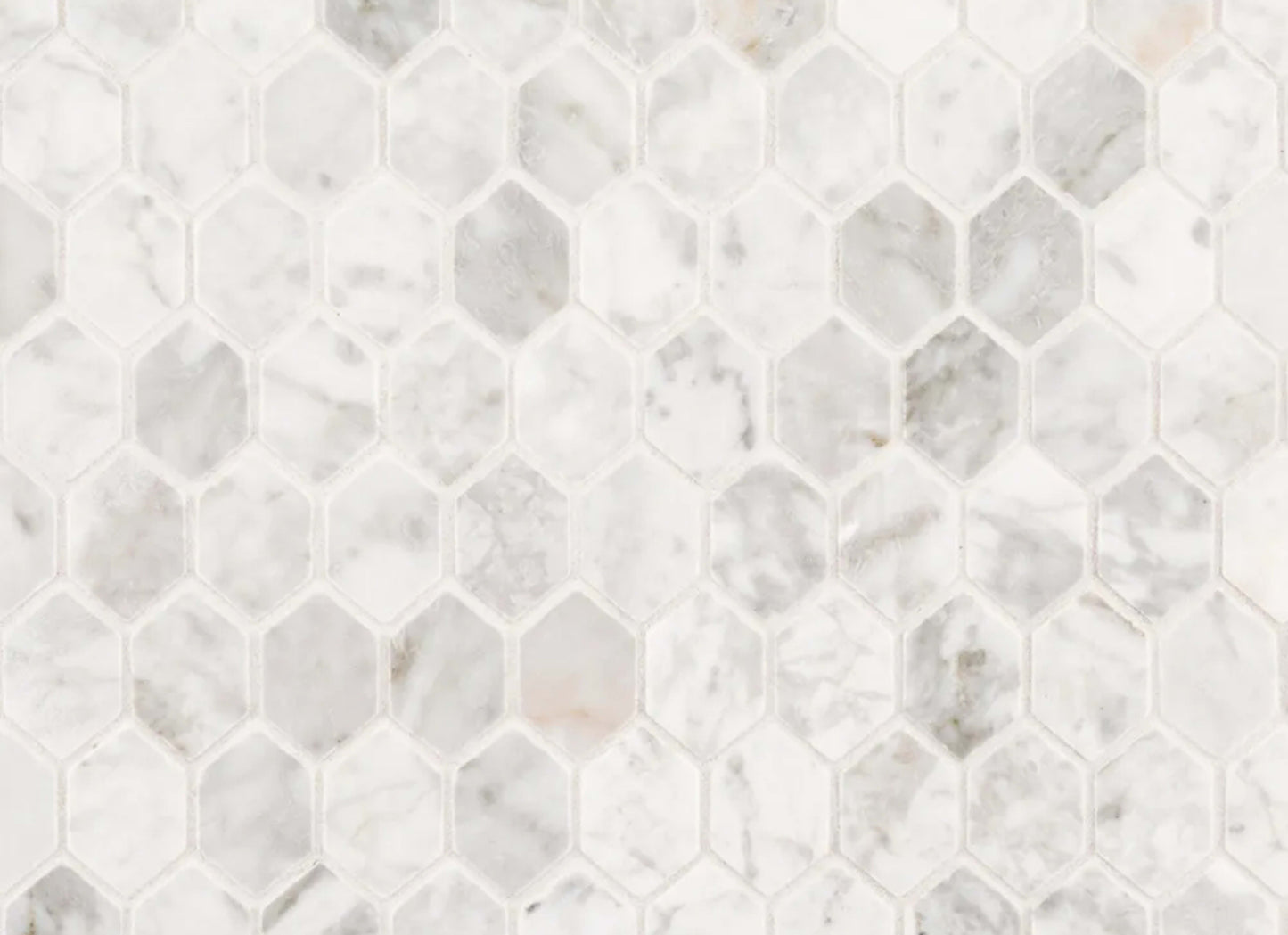 Twinkle Mosaic in White
