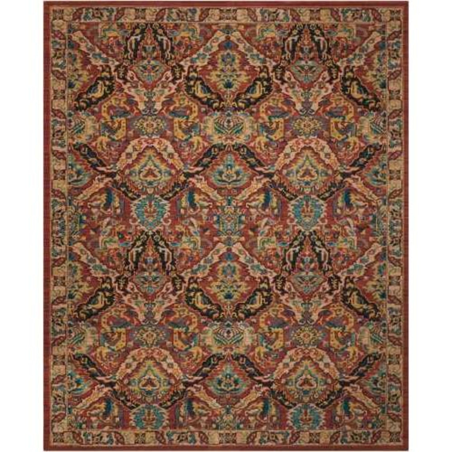 Nourison 2020 NR205 in Terracotta Area Rugs