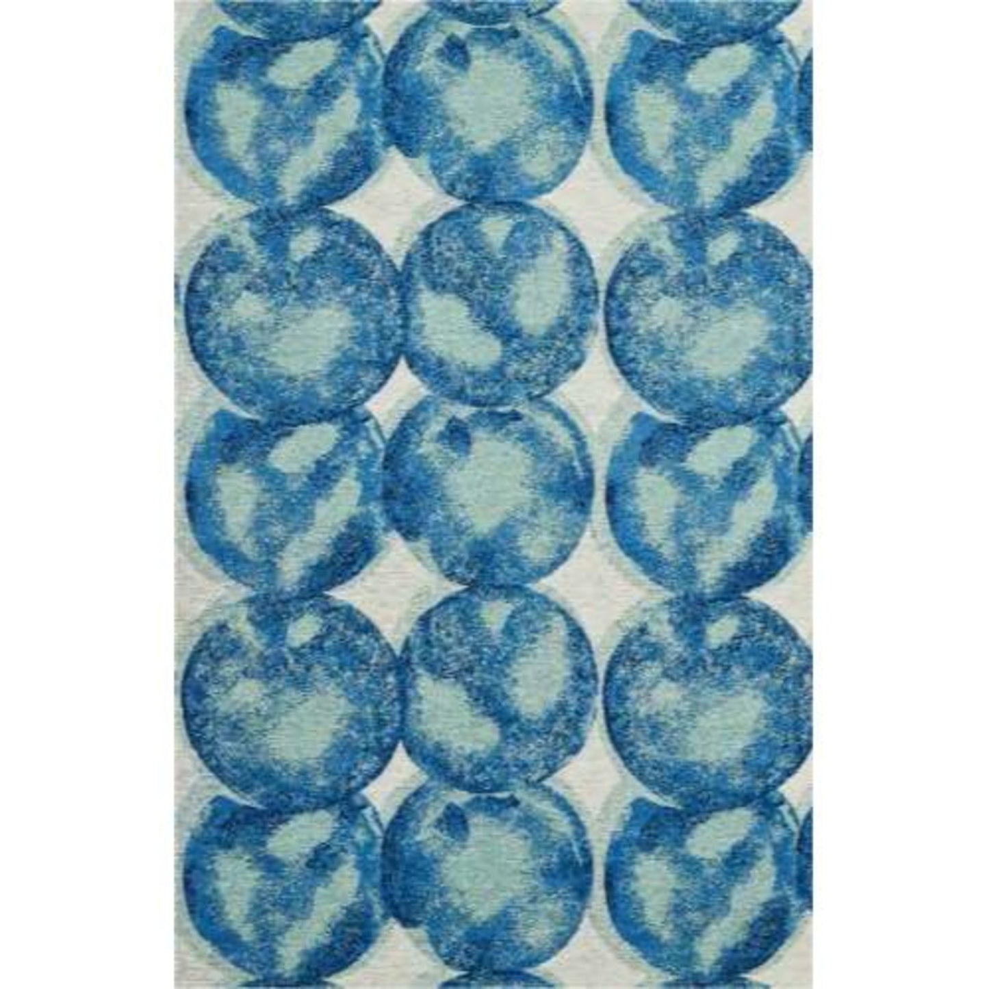Organic Modern OM005 in Aqua/Navy Area Rugs