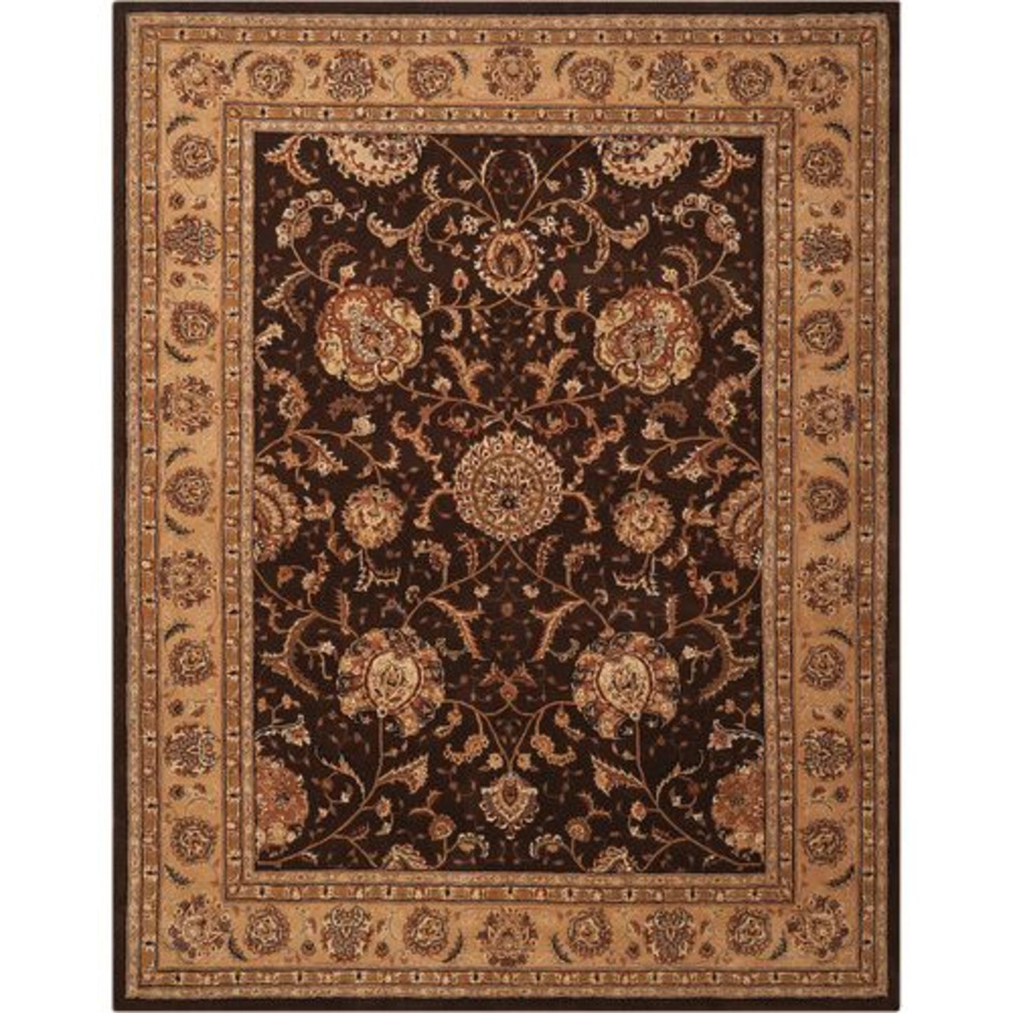 Nourison 2000 2206 in Brown Area Rugs