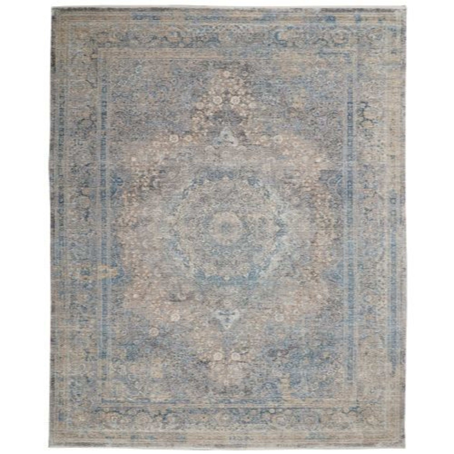 Starry Nights STN06 in Cream Blue Area Rugs