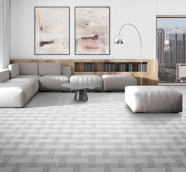 Vintage Grace in Violet Slate Carpet
