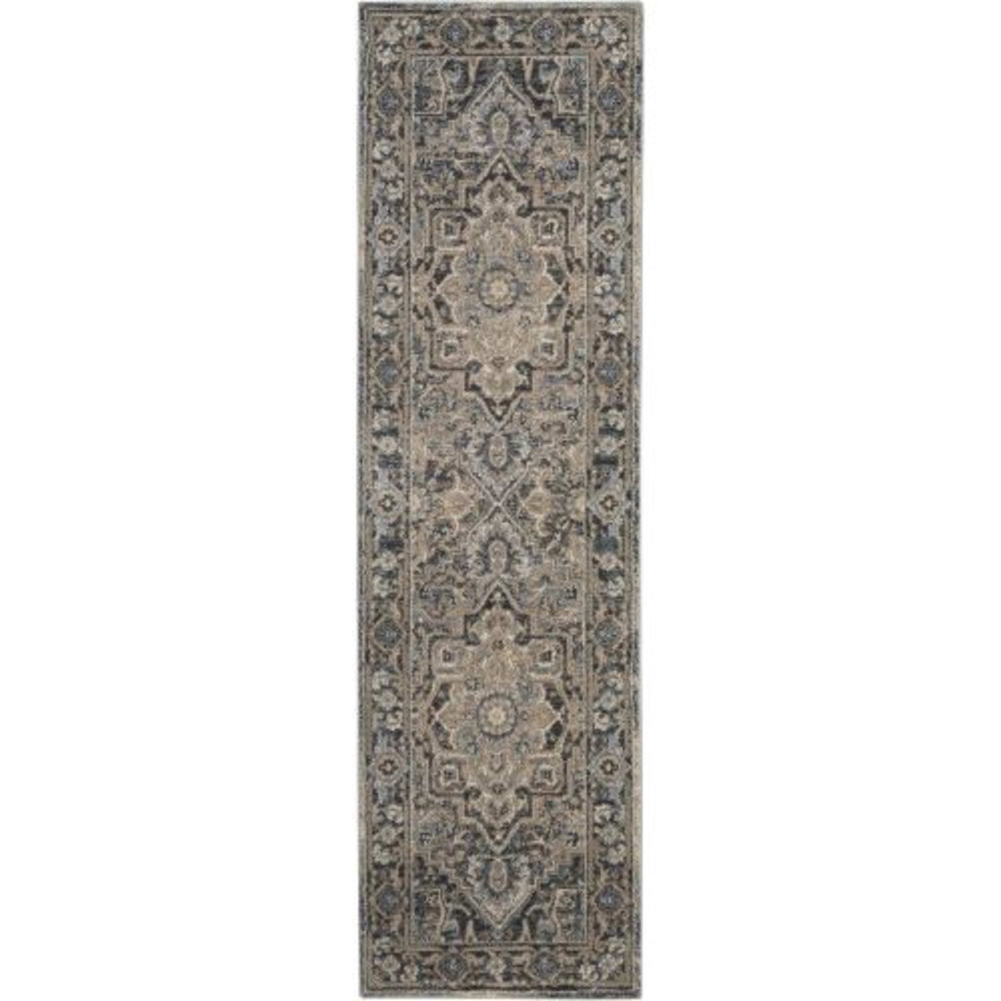 Moroccan Celebration KI381 in Navy Area Rugs