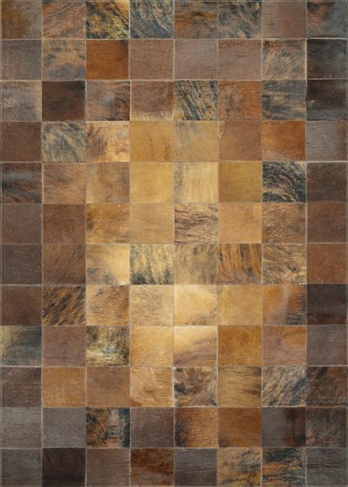 Chalet - Tile - Brown in Brown Area Rugs