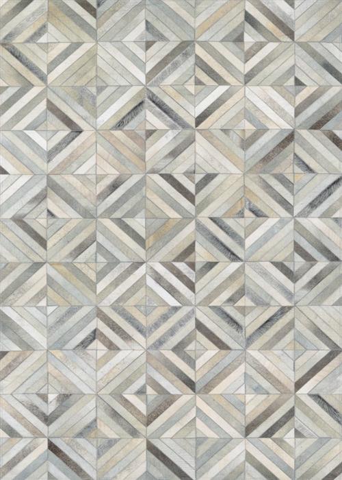Chalet - Blocks - Ivory in Ivory Area Rugs
