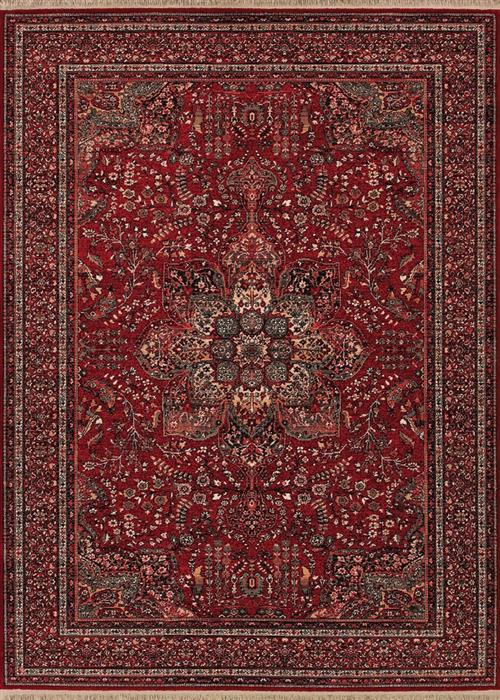 Kashimar - All Over Center Medallion - Antique Red