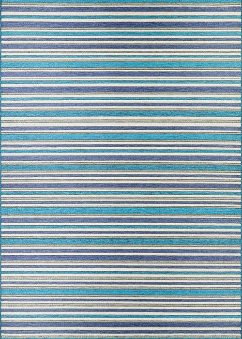Cape - Brockton - Cobalt/Teal in Cobalt/Teal Area Rugs