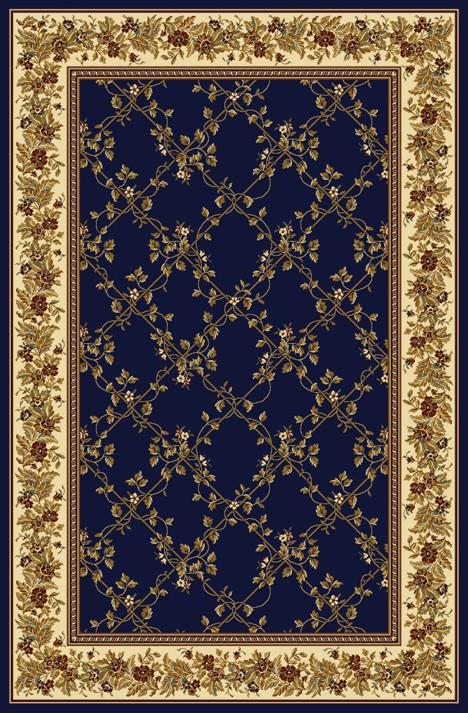 Noble - 1427 - Navy in Navy Area Rugs
