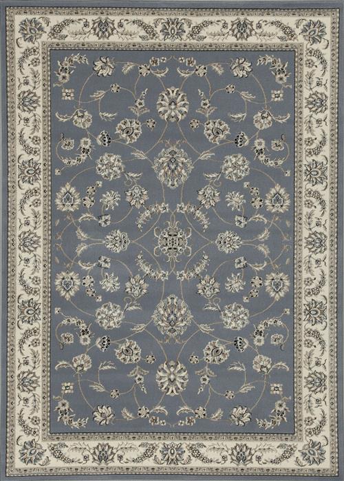 Alba - 1596 - Grey Blue in Grey Blue Area Rugs