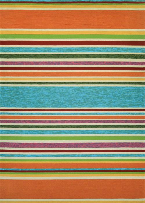 Covington - Sherbet Stripe - Multi in Multi Area Rugs