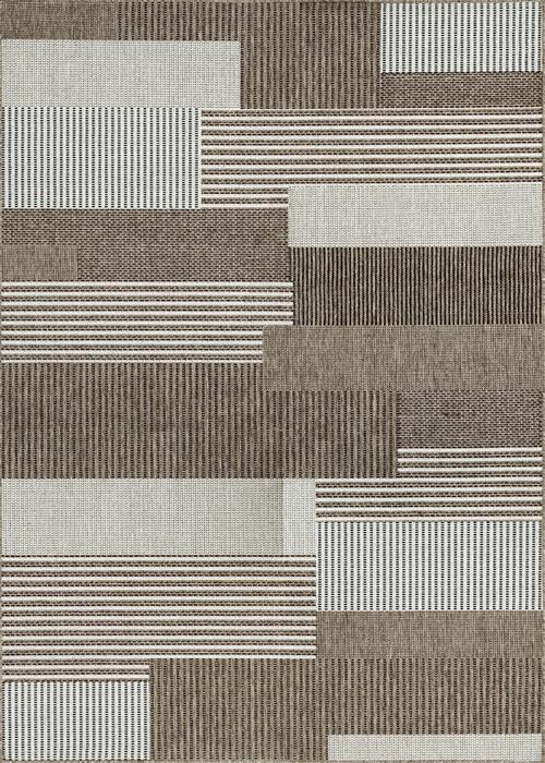 Monaco - Starboard - Grey/Sand Flooring by Couristan