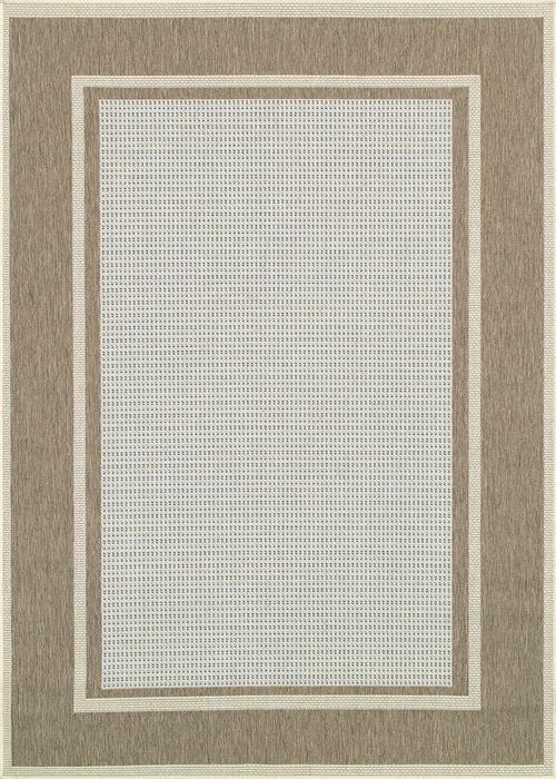 Monaco - Maritime - Blue/Sand in Blue/Sand Area Rugs