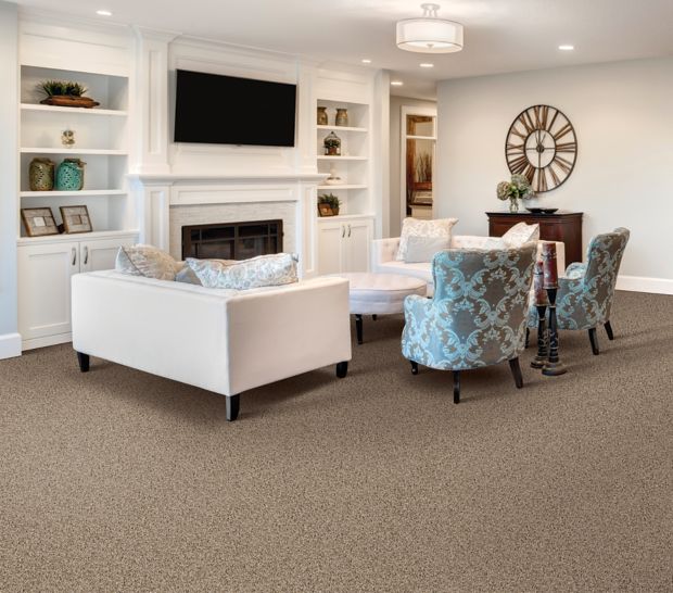 Nature's Luxury I in Grey Hearth Carpet