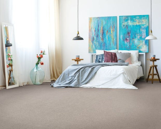 Exquisite Beauty in Ivory Luster Carpet