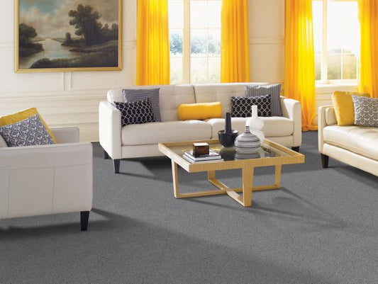 Peaceful Elegance in Classic Silver Carpet
