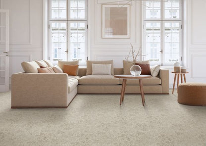 Intriguing Allure in Ivory Cream Carpet